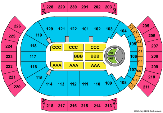 Desert Diamond Arena Bon Jovi Seating Chart